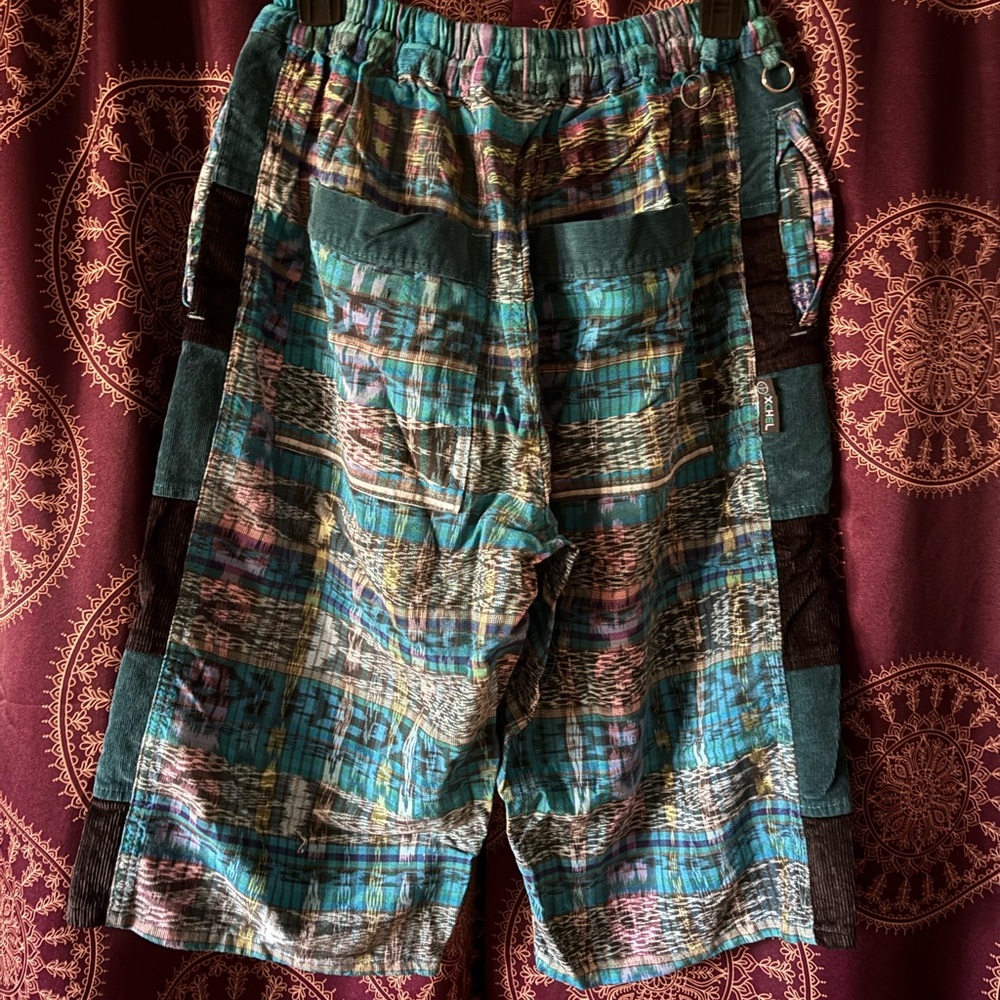 Multicolor patchwork baggie shorts - Picture 2 of 5